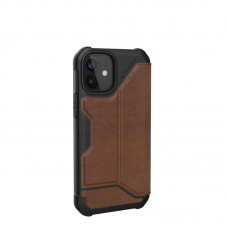Чохол UAG для iPhone 12 Mini Metropolis, Leather Brown (112346118380)