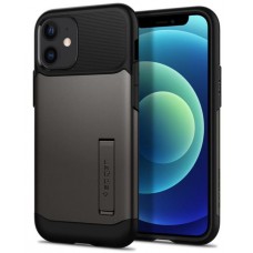 Чохол Spigen для iPhone 12 mini Slim Armor, Gunmetal (ACS01546)