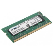 Память для ноутбука Micron Crucial DDR3 1600 2GB SO-DIMM, 1.35V/1.5V CL11 , Single Rank, Retail