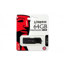 Накопитель Kingston 64GB USB DT104 Black