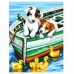 Набір для творчості Sequin Art PAINTING BY NUMBERS JUNIOR Puppies and Ducks SA1332