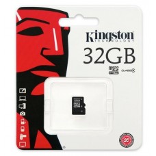 Карта памяти Kingston microSDHC 32GB Class 4