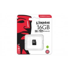Карта памяти Kingston 16 GB microSDHC Class 10 UHS-I Canvas Select SDCS/16GBSP