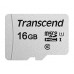 Карта памяти Transcend 16 GB microSDHC UHS-I 300S TS16GUSD300S