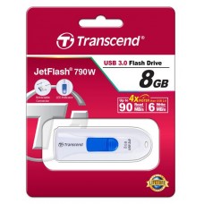 Накопитель Transcend 8GB USB 3.0 JetFlash 790 White