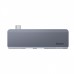 Перехідник Baseus Harmonica 5-in-1, Gray (CAHUB-K0G)