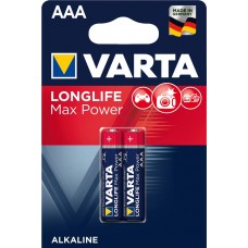 Батарейка VARTA LONGLIFE MAX POWER AAA BLI 2 ALKALINE