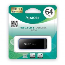 флеш-драйв APACER AH356 64GB USB3.0 Черный