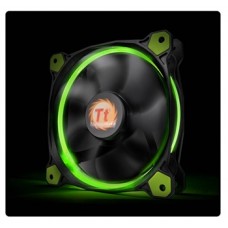 Корпусный вентилятор Thermaltake Riing 14,140мм, 1400об/мин,3pin,28.1dBA,Green LED