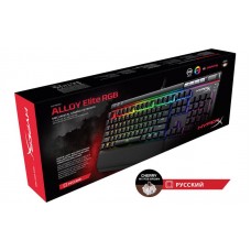 Клавіатура Kingston HyperX Alloy Elite RGB Brown (HX-KB2BR2-RU/R1)