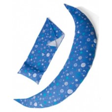 Подушка для вагітних та для годування Nuvita 10 в 1 DreamWizard Синя NV7100Blue