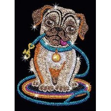 Набор для творчества Sequin Art RED Lily Pug SA1502