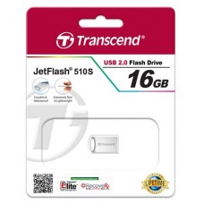 Накопитель USB Transcend JetFlash 510 16GB Metal Silver