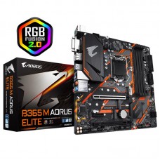 Материнская плата GIGABYTE B365M_AORUS_ELITE s1151 B365 4xDDR4 M.2 HDMI-DVI-DP Type C mATX