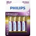 Батарейка Philips Lithium Ultra AA BLI 4