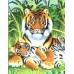 Набір для творчості Sequin Art PAINTING BY NUMBERS JUNIOR Tigers SA0029