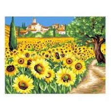 Набор для творчества Sequin Art PAINTING BY NUMBERS SENIOR Sunflowers SA1333