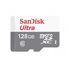 Карта памяти SanDisk 128GB microSDXC C10 UHS-I R80MB/s Ultra