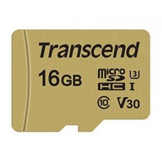 Карта памяти Transcend 16GB microSDHC C10 UHS-I U3 R95/W60MB/s + SD адаптер