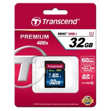 Карта памяти Transcend 32GB SDHC C10 UHS-I R60MB/s