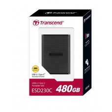 Портативный SSD USB 3.1 Gen 2 Type-C Transcend ESD230C 480GB
