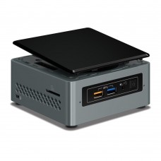 Неттоп INTEL NUC Celeron J3455 1.5Ghz,2xSO-DIMM, G-LAN,4xUSB3.0,2.5"HDD,VGA,HDMI,Wi-Fi/BT