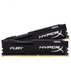 Память для ПК Kingston DDR4 2400 8GB KIT (4GBx2) HyperX Fury Black