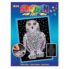 Набор для творчества Sequin Art BLUE Snowy Owl New SA1604