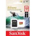 Карта памяти SanDisk 128GB microSDXC C10 UHS-I U3 A2 R160/W90MB/s Extreme V30 + SD