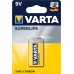 Батарейка VARTA SUPERLIFE 6F22 BLI 1 ZINC-CARBON