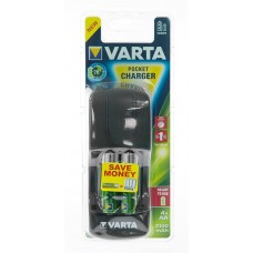 Зарядний пристрій VARTA Pocket Charger + 4AA 2100 mAh NI-MH