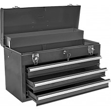 Шкаф для инструмента TOPEX, металлический, 52 x 22 x 30 см, 4 ящика, ключ, 8.2 кг