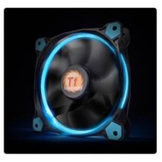 Корпусный вентилятор Thermaltake Riing 12,120мм, 1500об/мин,3pin,24.6dBA,Blue LED