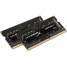 Пам'ять Kingston 16 GB (2x8GB) SO-DIMM DDR4 2400 MHz HyperX Impact (HX424S14IB2K2/16)