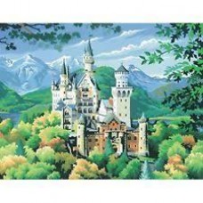 Набор для творчества Sequin Art PAINTING BY NUMBERS SENIOR Neuschwanstein Castle SA0128