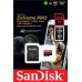 Карта памяти SanDisk 128GB microSDXC C10 UHS-I U3 A2 R170/W90MB/s Extreme Pro + SD
