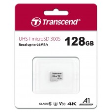 Карта пам'яті Transcend 128 GB microSDXC UHS-I U3 300S TS128GUSD300S