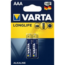 Батарейка VARTA LONGLIFE AAA BLI 2 ALKALINE