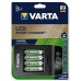 Зарядний пристрій Varta LCD Smart Charger+ EU with 4x AA 2100 mAh (57684101441)