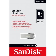 Накопитель SanDisk 64GB USB 3.1 Ultra Luxe