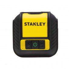 Уровень Stanley лазерный кросслайнер "Cubix", зеленый, дальность 16м, ошибка +/- 0,6 мм/м