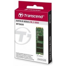 Твердотельный накопитель SSD M.2 Transcend MTS820S 240GB 2280 SATA 3D TLC
