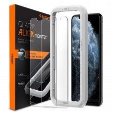 Захисне скло Spigen для iPhone 11 Pro Max/XS Max AlignMaster Glas tR, 2 pack (AGL00093)