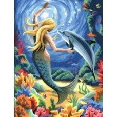 Набір для творчості Sequin Art PAINTING BY NUMBERS JUNIOR Mermaid SA0127