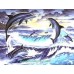 Набір для творчості Sequin Art PAINTING BY NUMBERS SENIOR Dolphin Sunrise SA0563