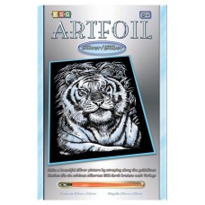 Набор для творчества Sequin Art ARTFOIL SILVER White Tiger SA1017