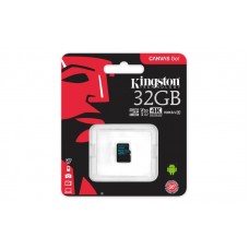 Карта памяти Kingston 32GB microSDHC C10 UHS-I U3 R90/W45MB/s Canvas Go (SDCG2/32GBSP)