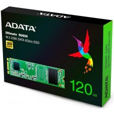 Твердотельный накопитель SSD M.2 ADATA 120GB SU650 SATA 2280 3D TLC