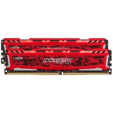 Память Micron Crucial Ballistix Sport DDR4 2400 8GB*2 KIT, Red, SR