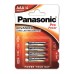 Батарейка Panasonic PRO POWER AAA BLI 4 ALKALINE